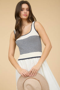 The Riviera Knit Midi Dress