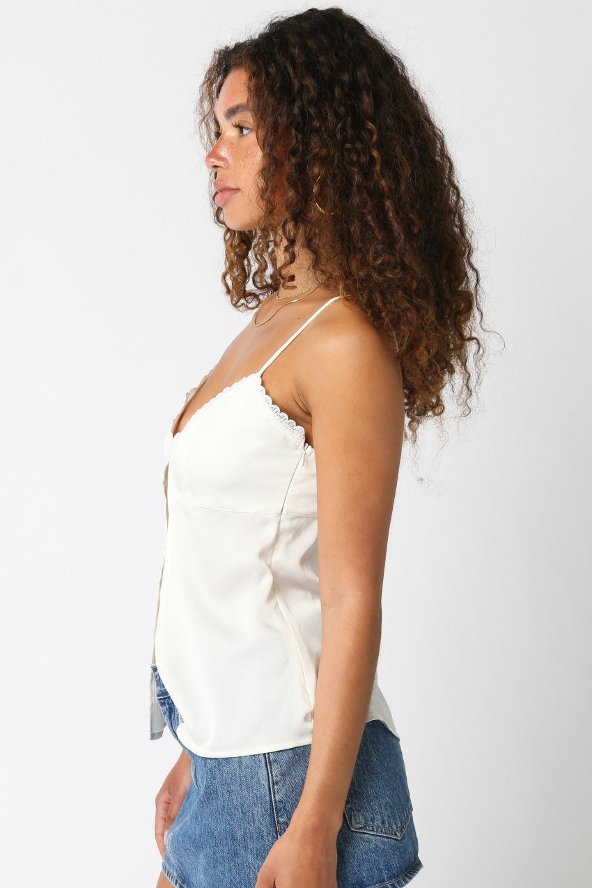 Tarra Glossy Tank Top