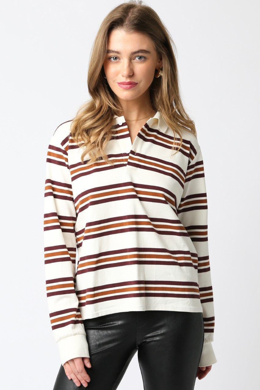 Jully Stripe Polo