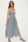 The Riviera Strap Midi Dress