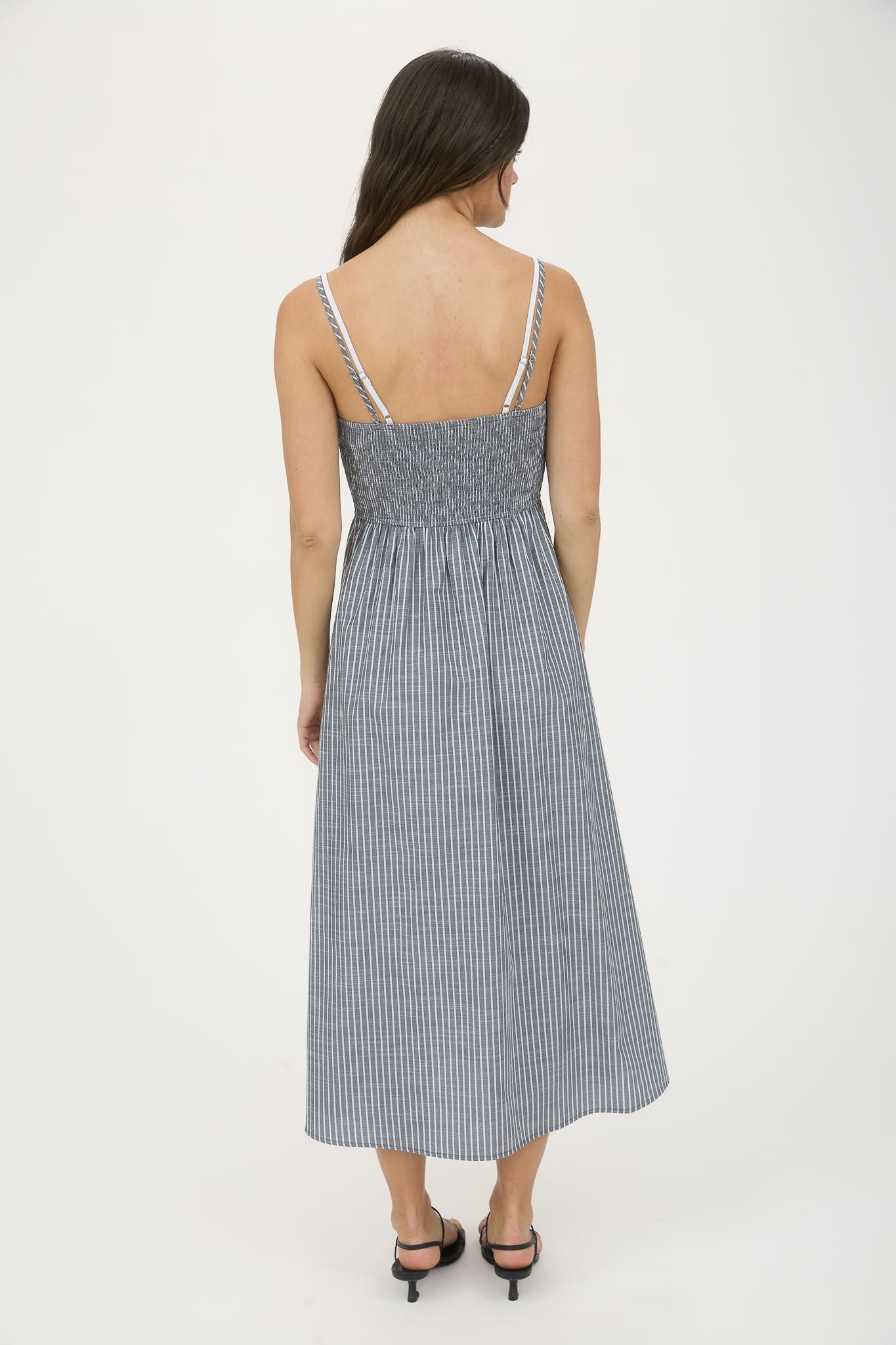 The Riviera Strap Midi Dress