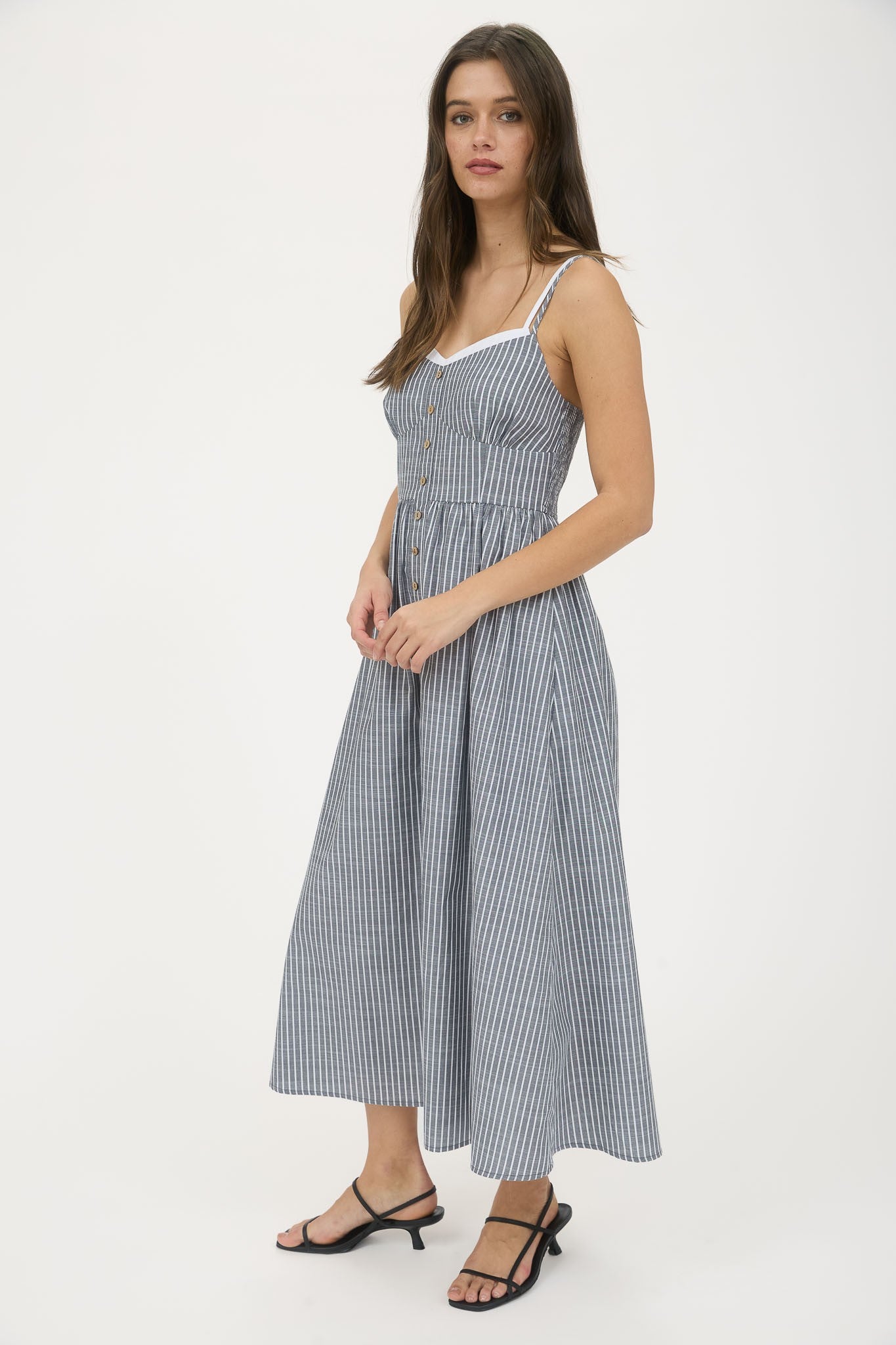 The Riviera Strap Midi Dress