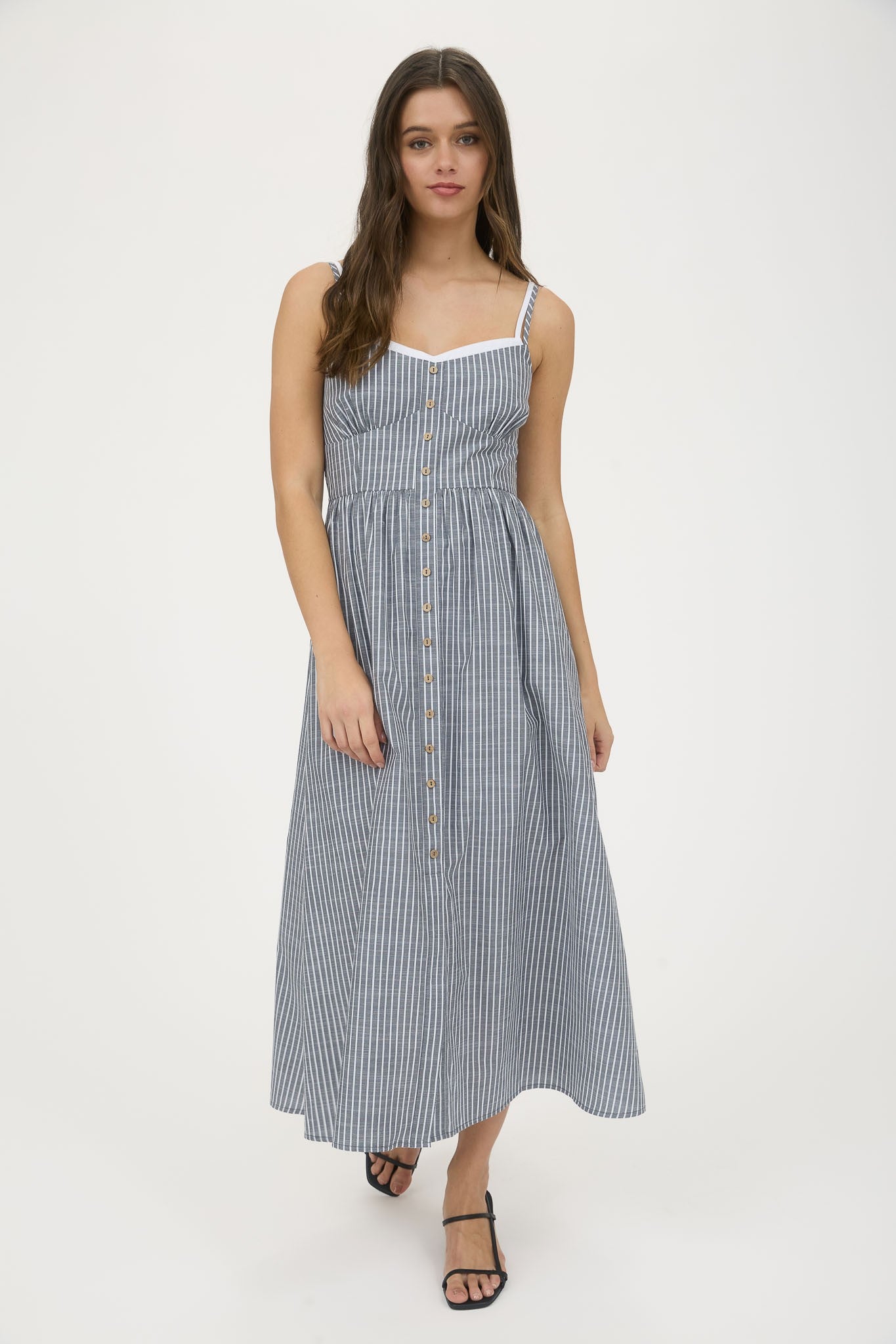 The Riviera Strap Midi Dress
