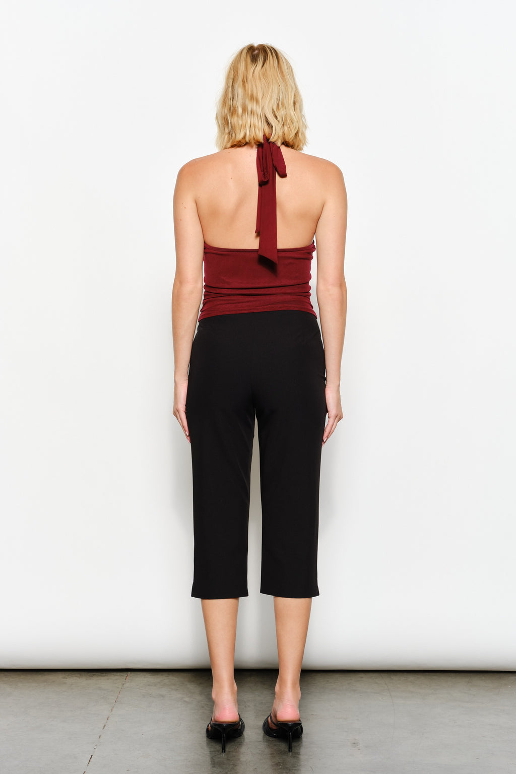 Juliana Ruffle Halter Top