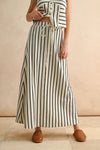 Button Up Babe Maxi Skirt