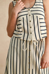 Button Up Babe Tank Top