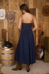 Hooked on Denim Midi Dress