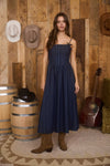 Hooked on Denim Midi Dress