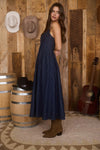 Hooked on Denim Midi Dress