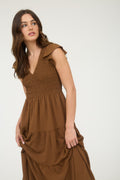 Fun, Flutter, Freedom Midi Dress