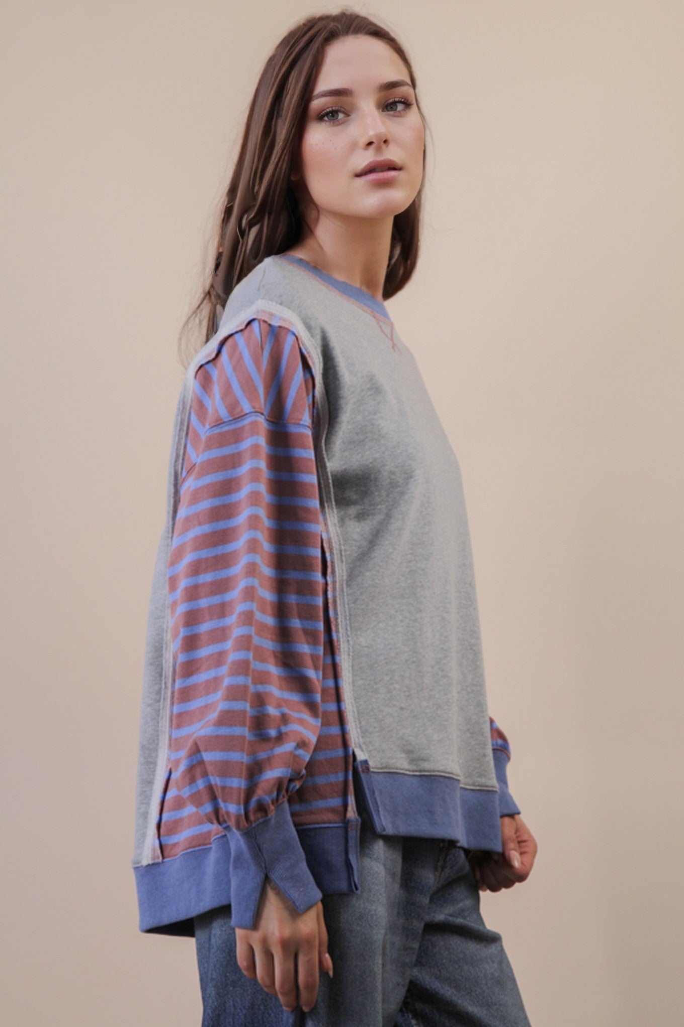 Borrowed Stripes Pullover