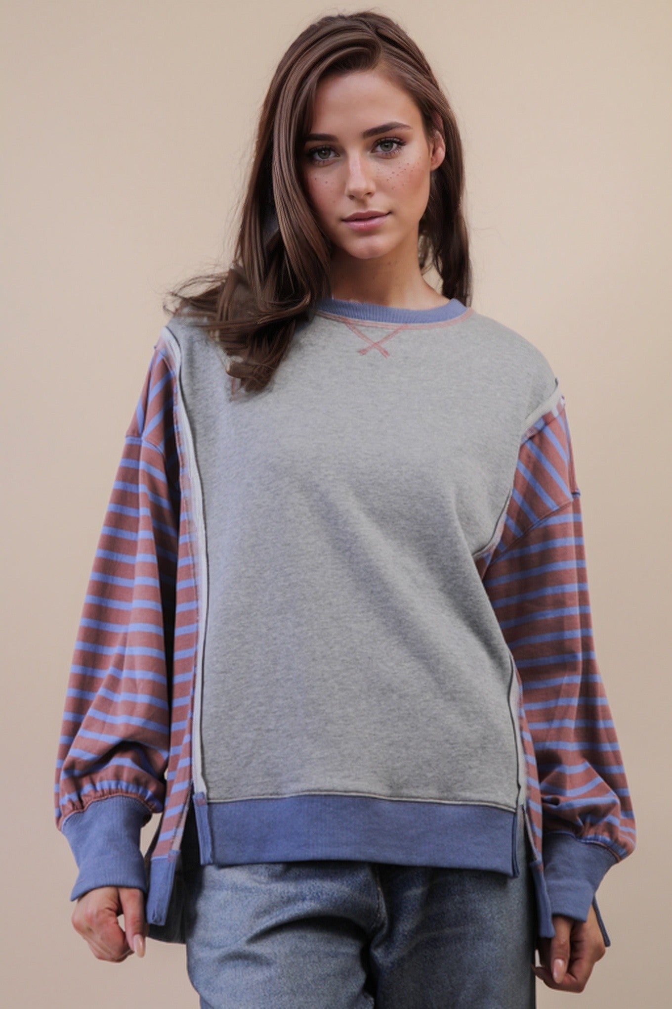 Borrowed Stripes Pullover