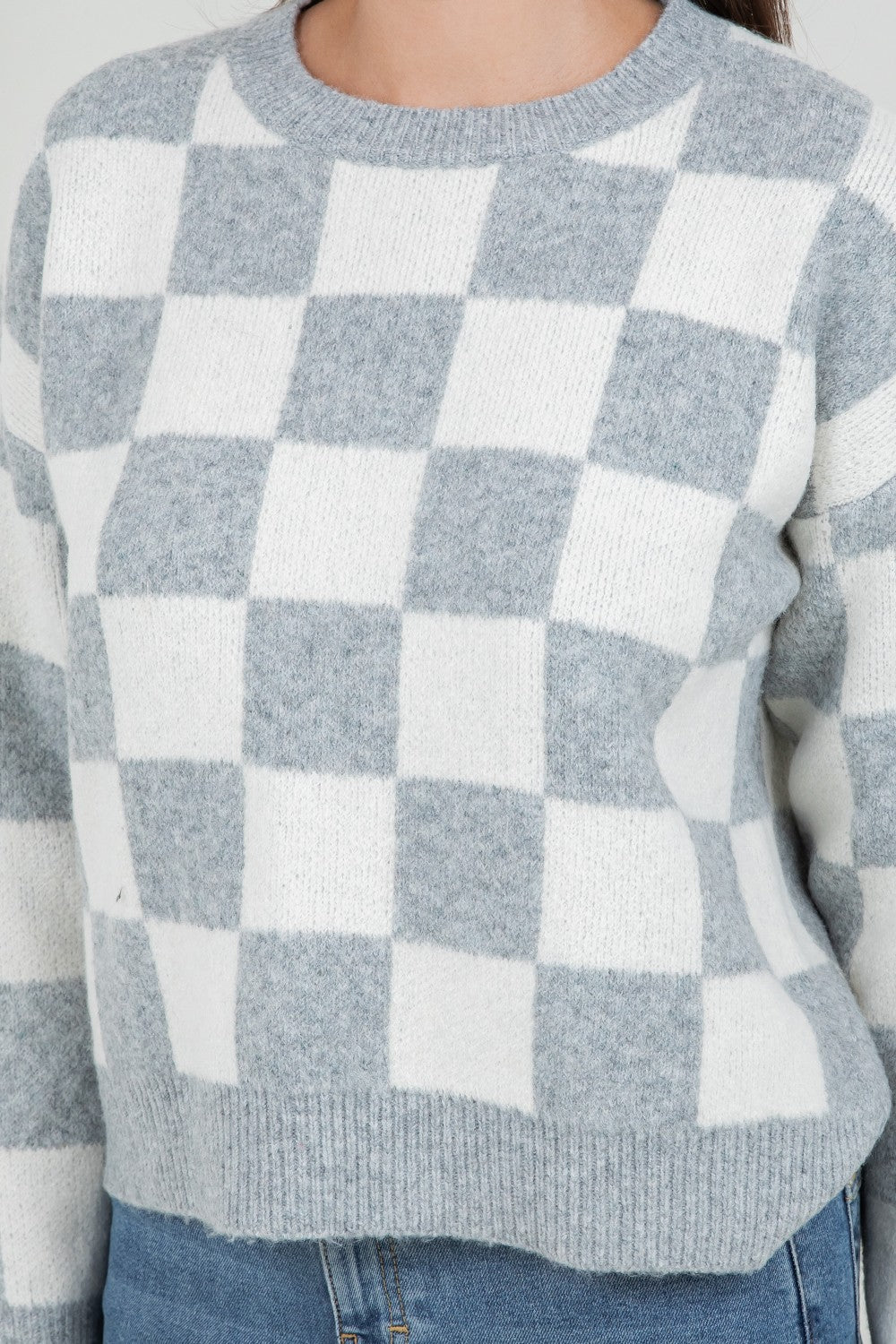 Keep It in Check Sweater