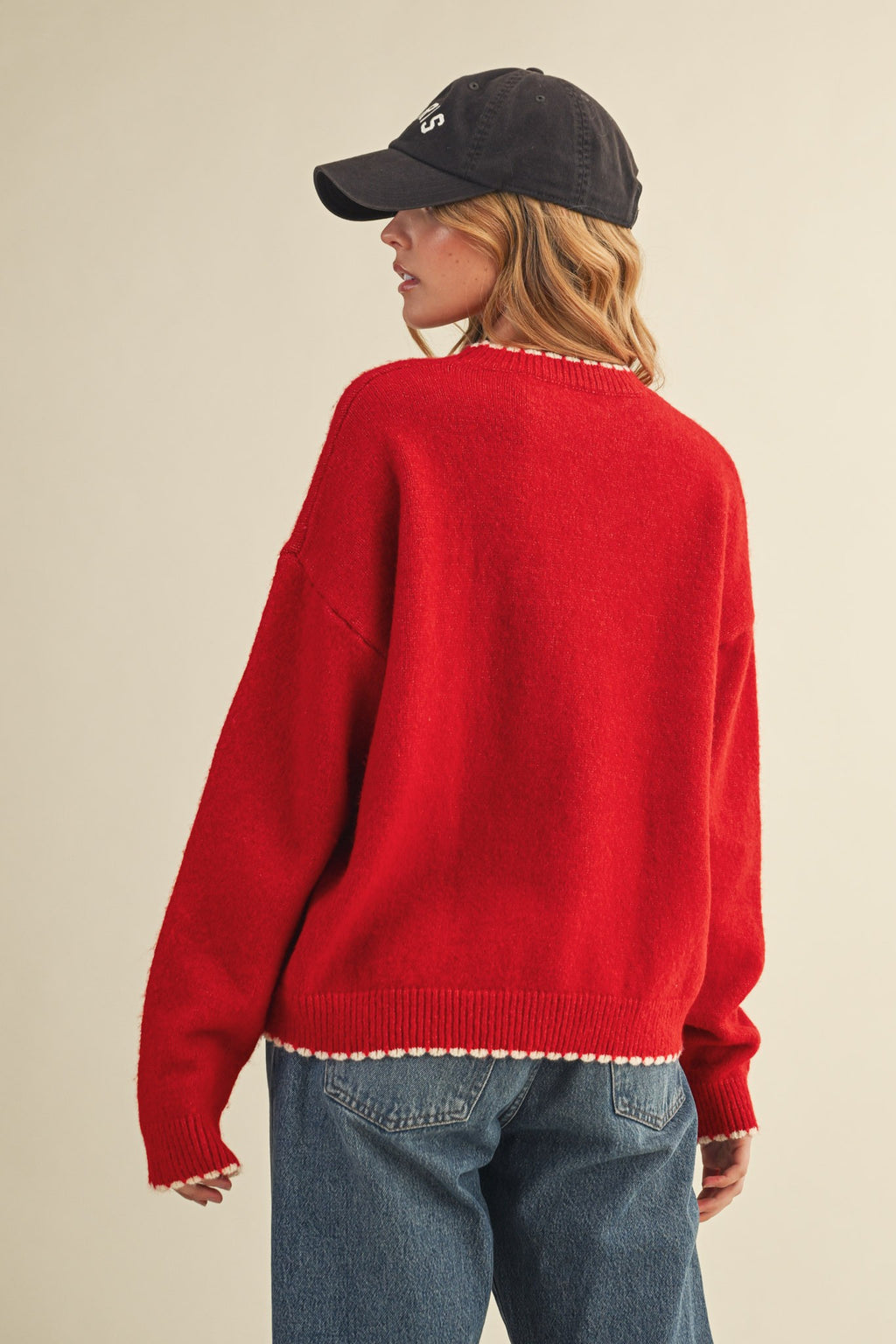 Ivory Wave Sweater