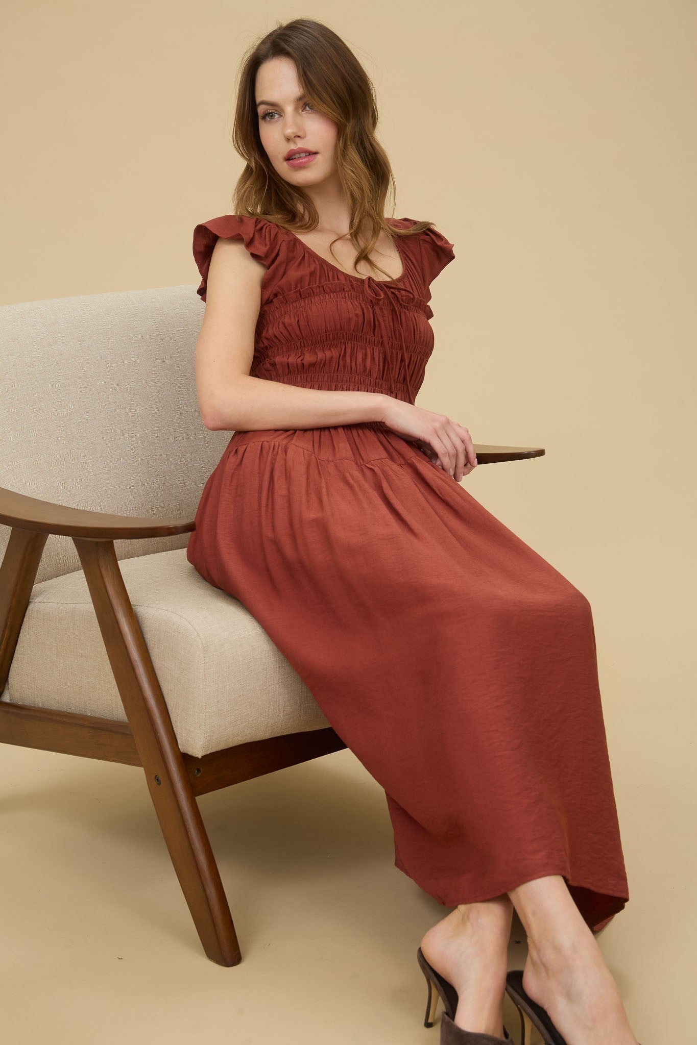 Seraphina Bodice Dress Midi Dress