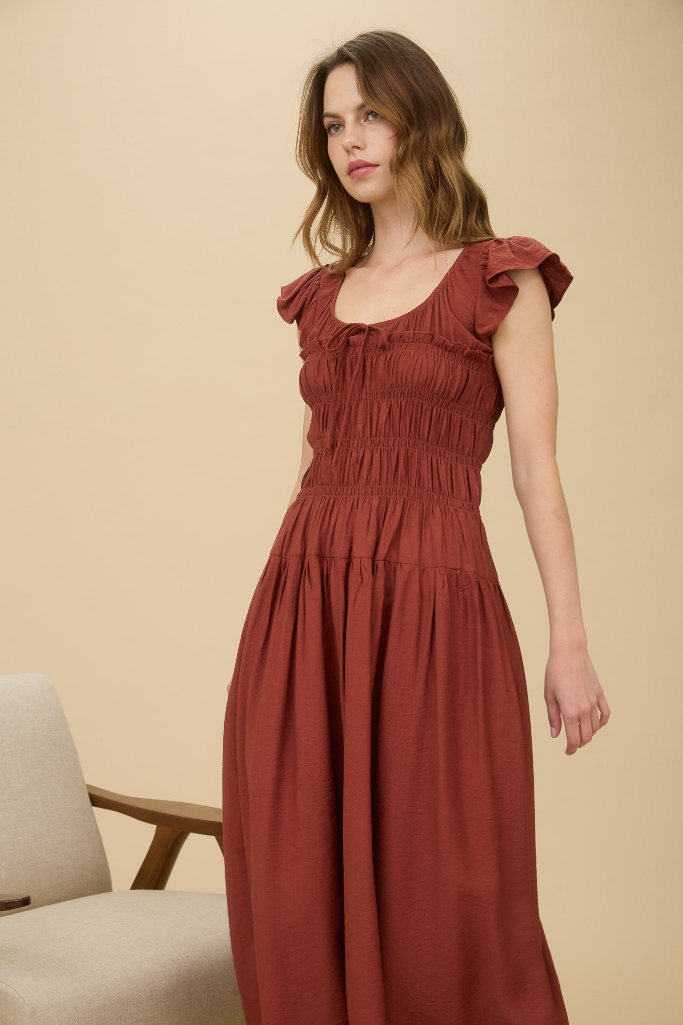 Seraphina Bodice Dress Midi Dress