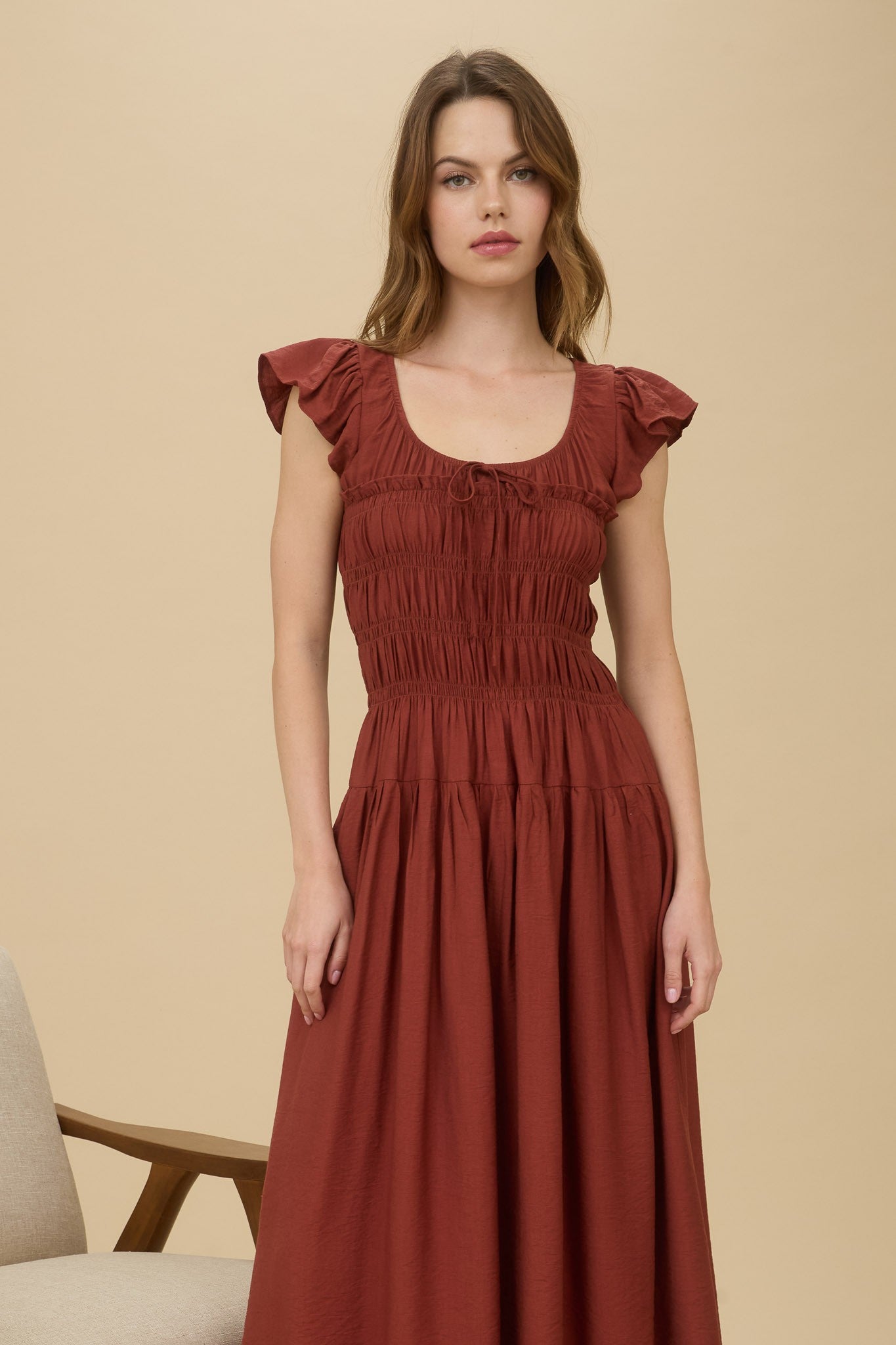 Seraphina Bodice Dress Midi Dress