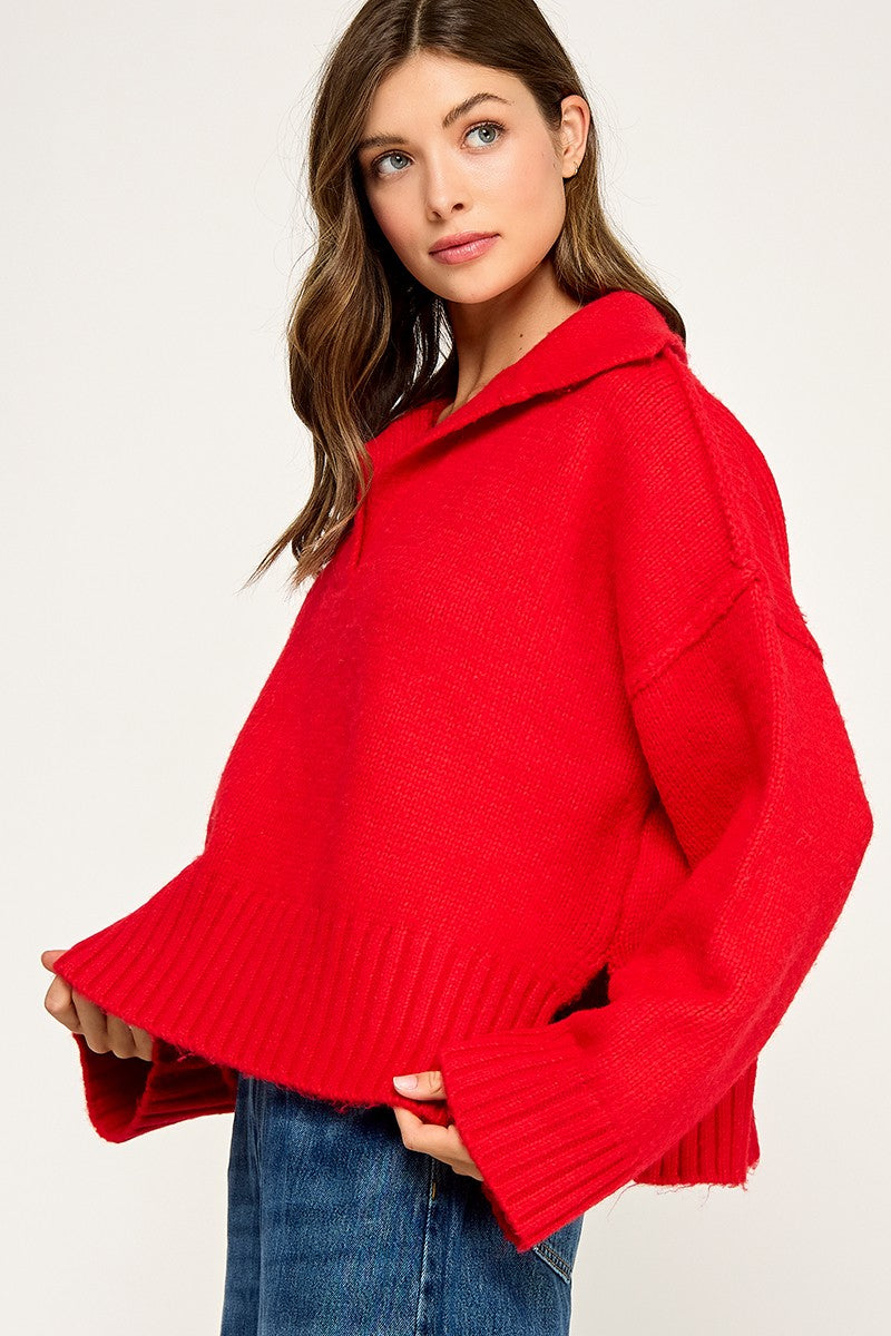 Regal Touch Polo Sweater