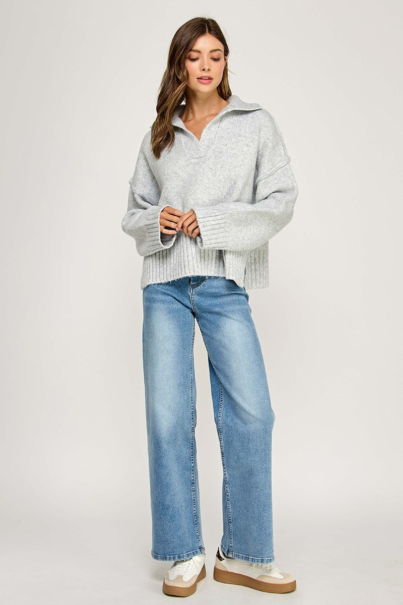 Regal Touch Polo Sweater