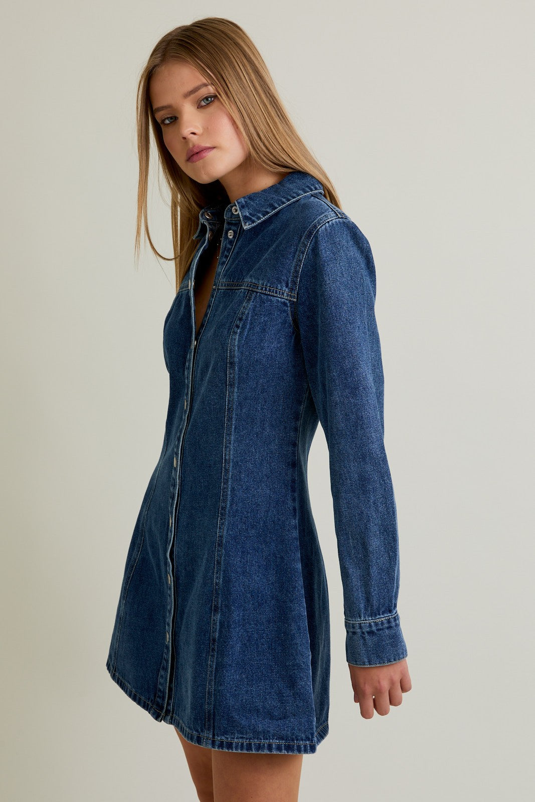 Pop & Play Denim Mini Dress