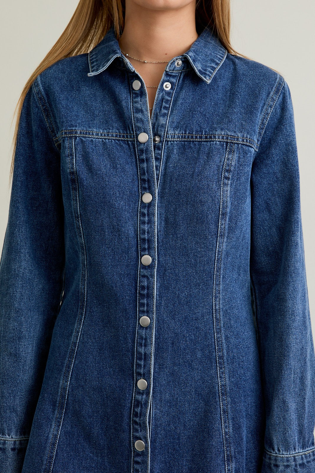 Pop & Play Denim Mini Dress