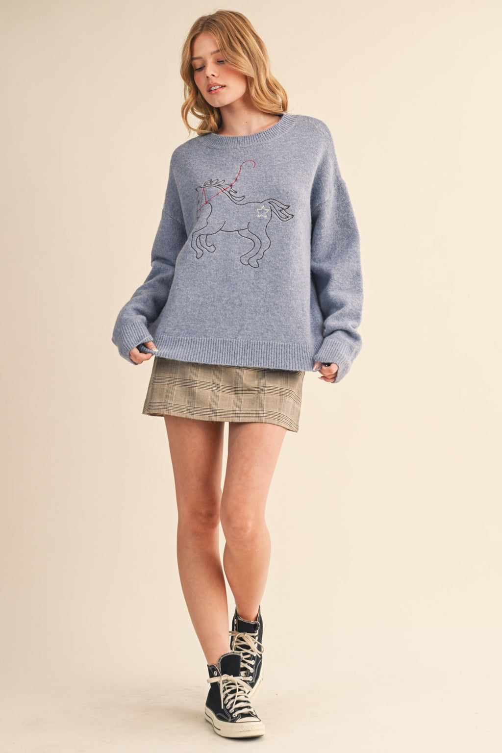 Equestrian Charm Sweater