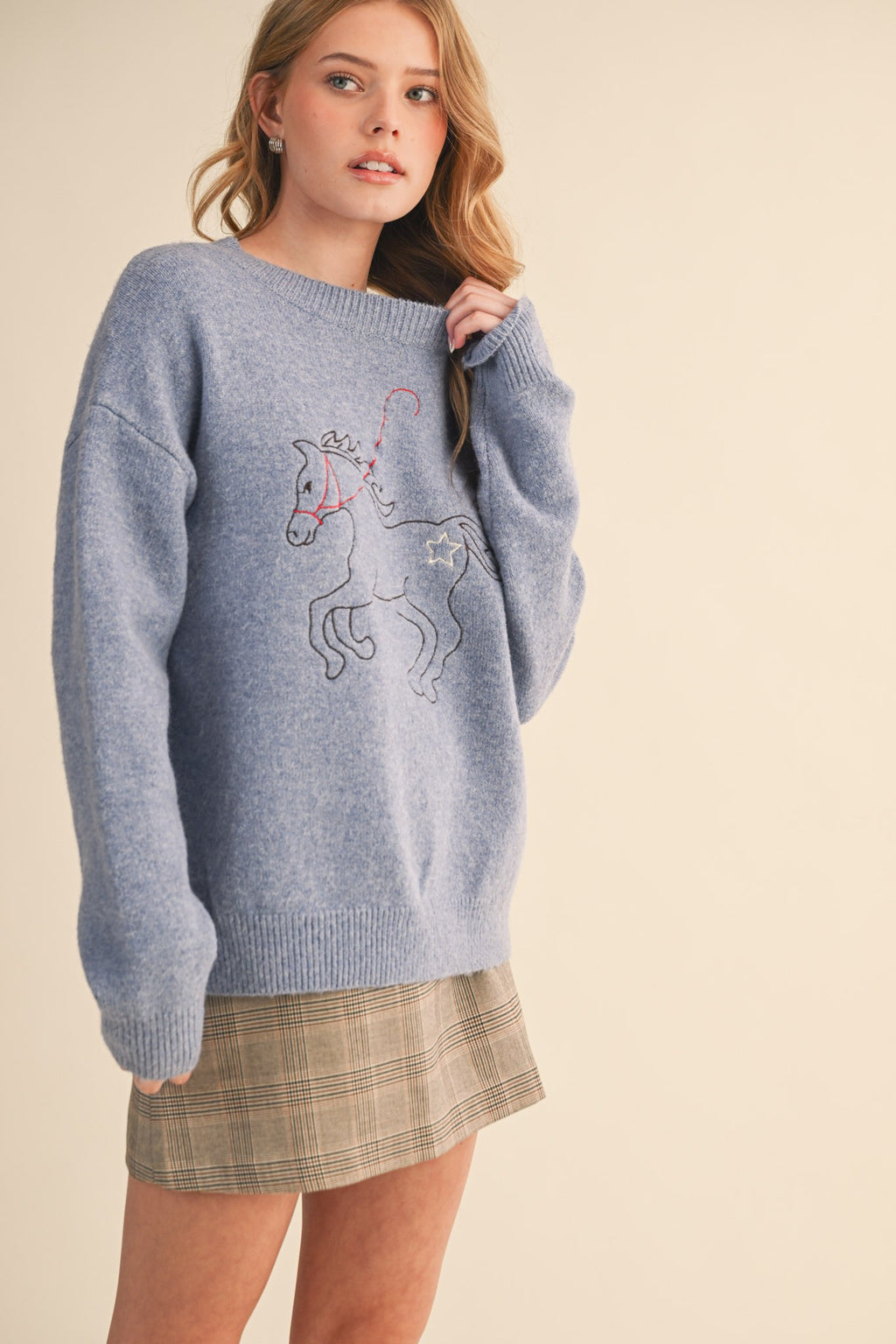 Equestrian Charm Sweater