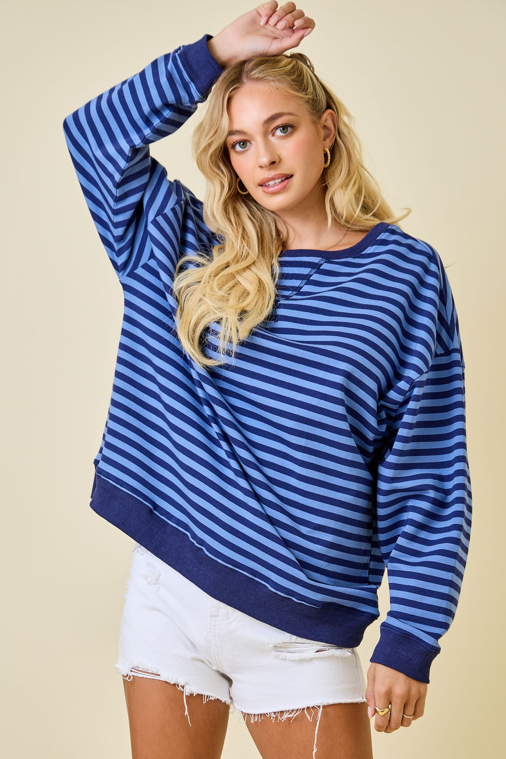 Heritage Contrast Stripe Pullover