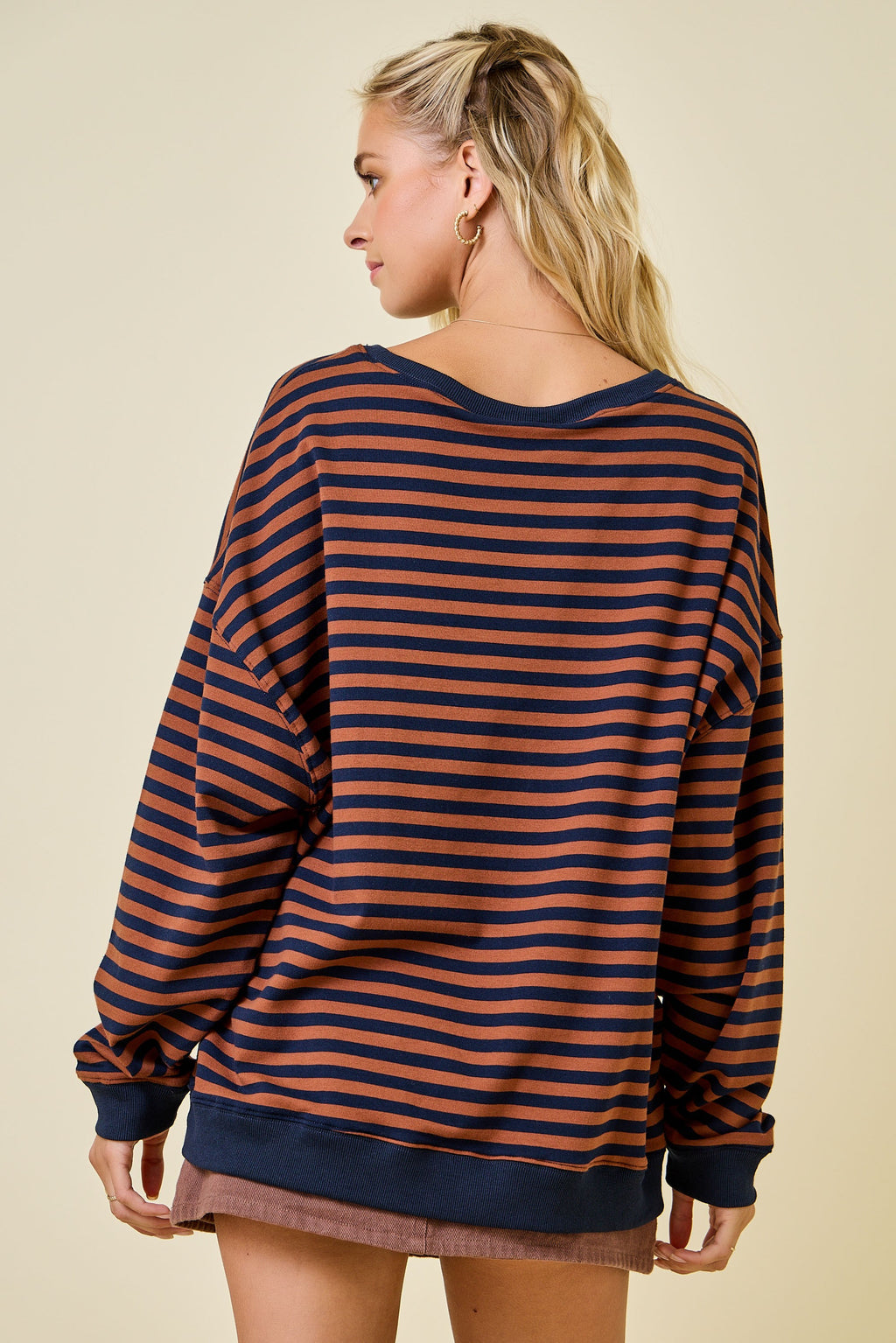 Heritage Contrast Stripe Pullover