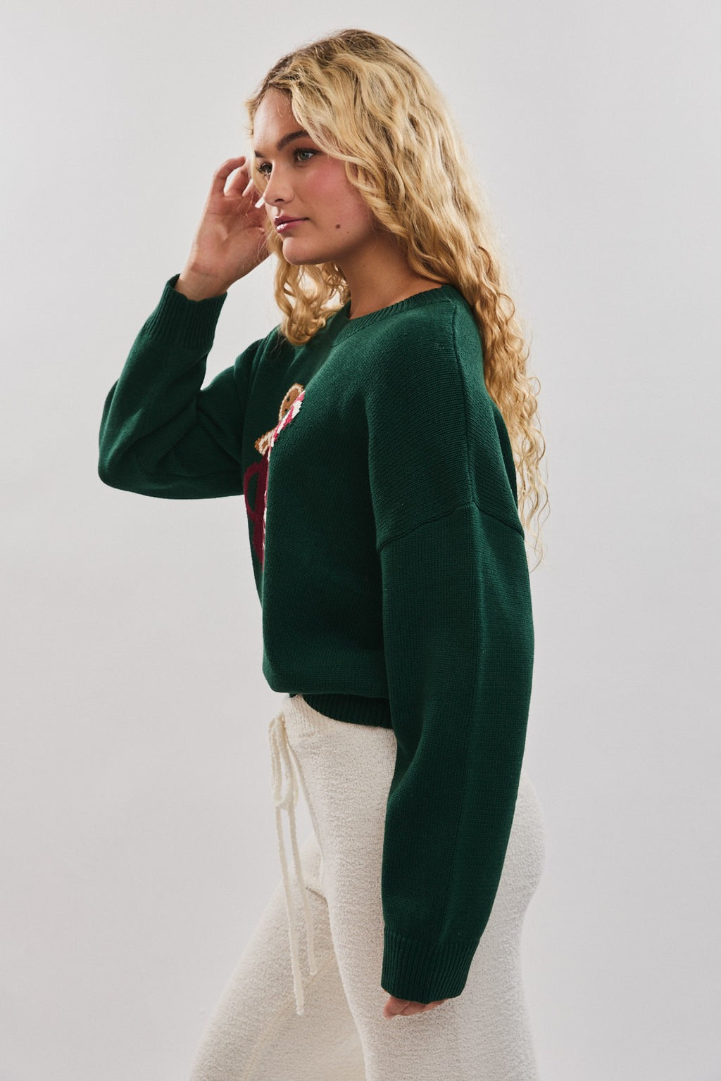 Fireside Cocoa Knit Sweater
