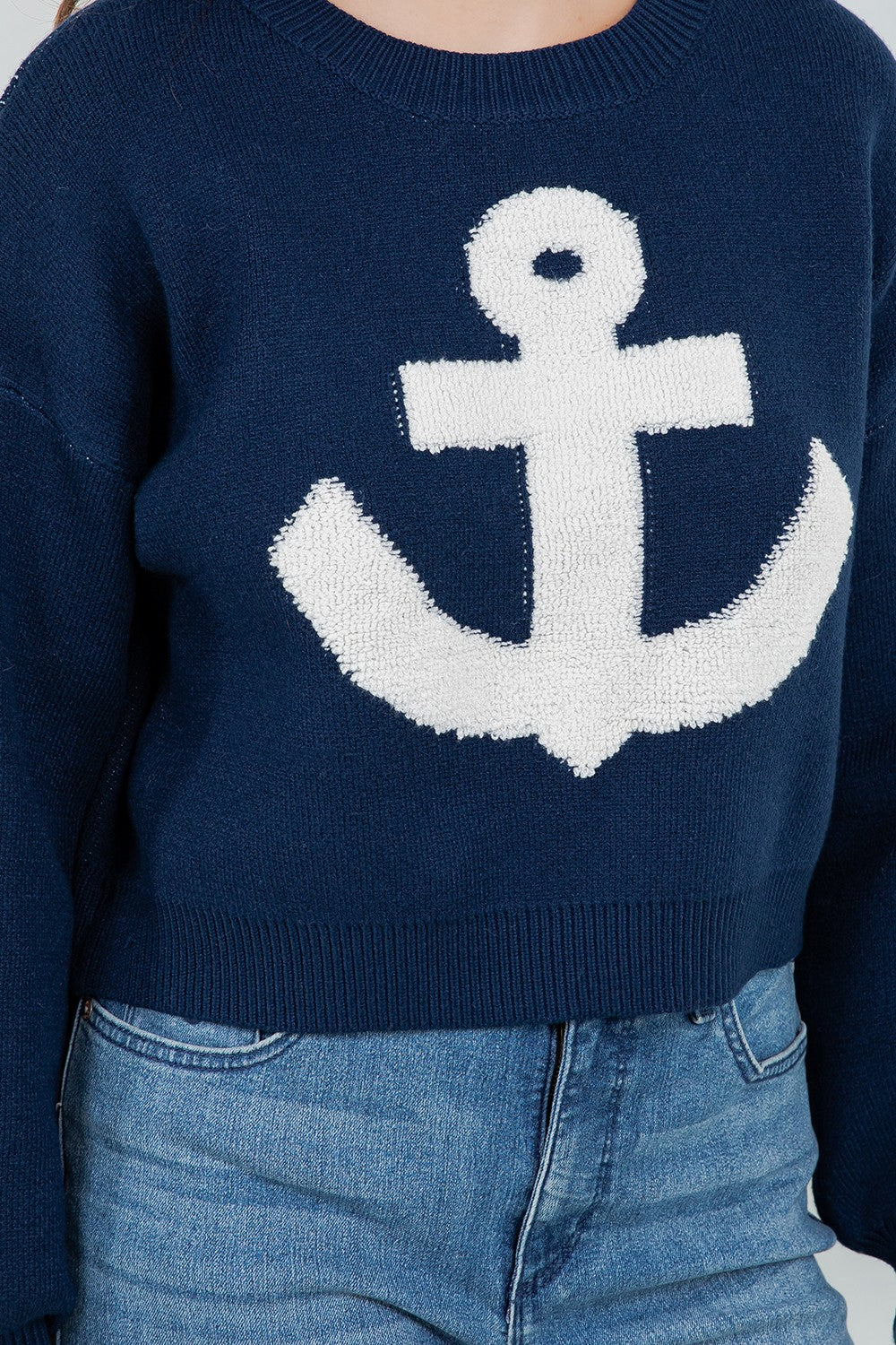 Royal Anchor Sweater