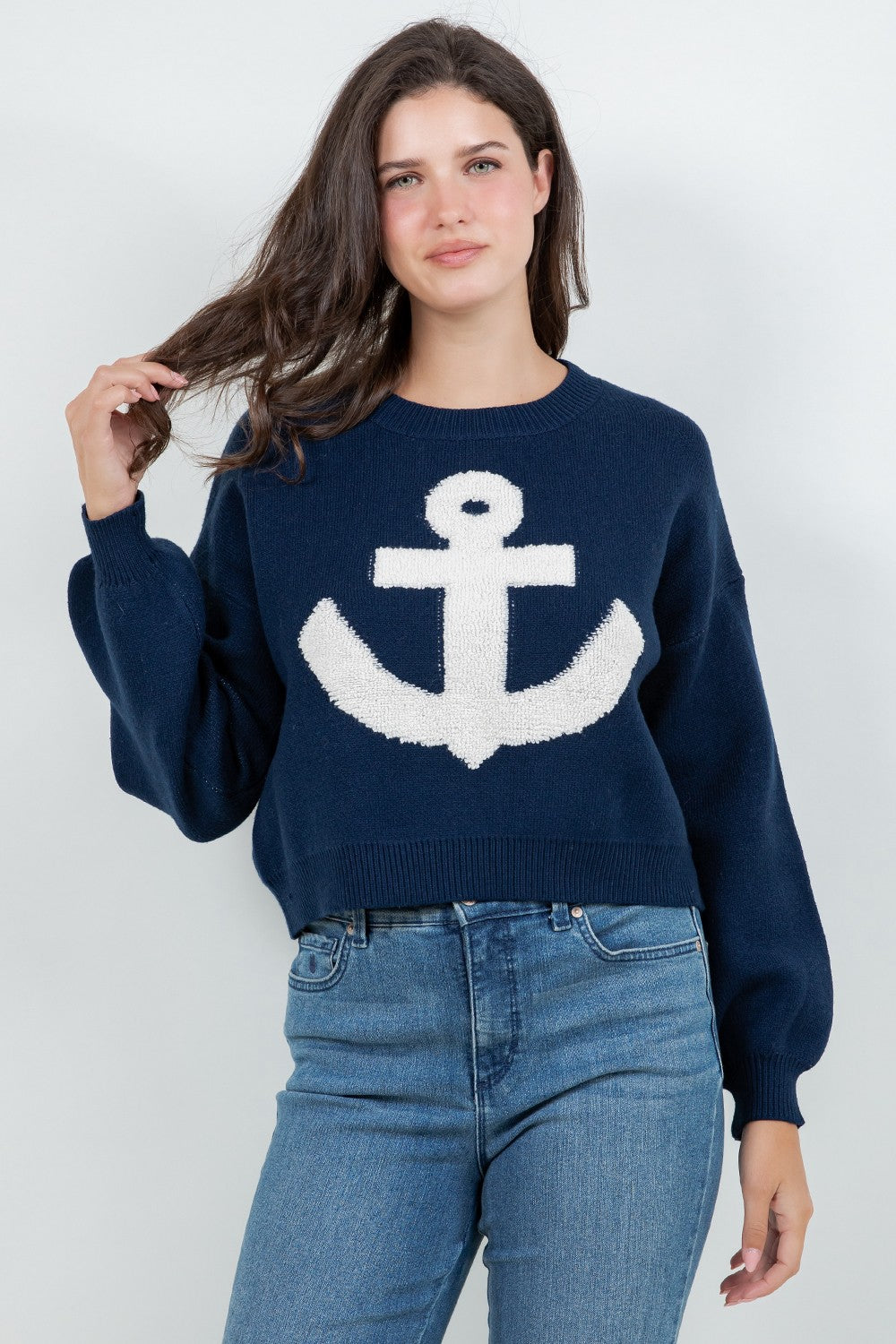 Royal Anchor Sweater