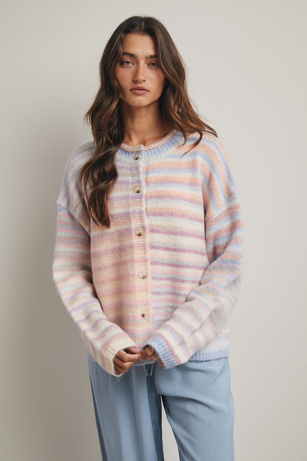 The Rainbow Row Cardigan