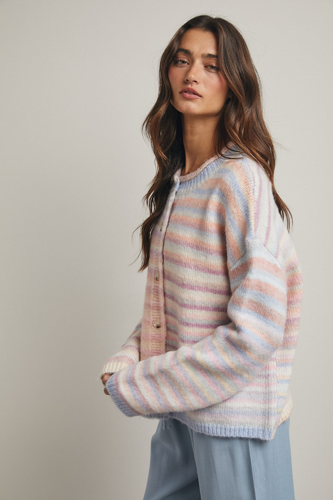 The Rainbow Row Cardigan