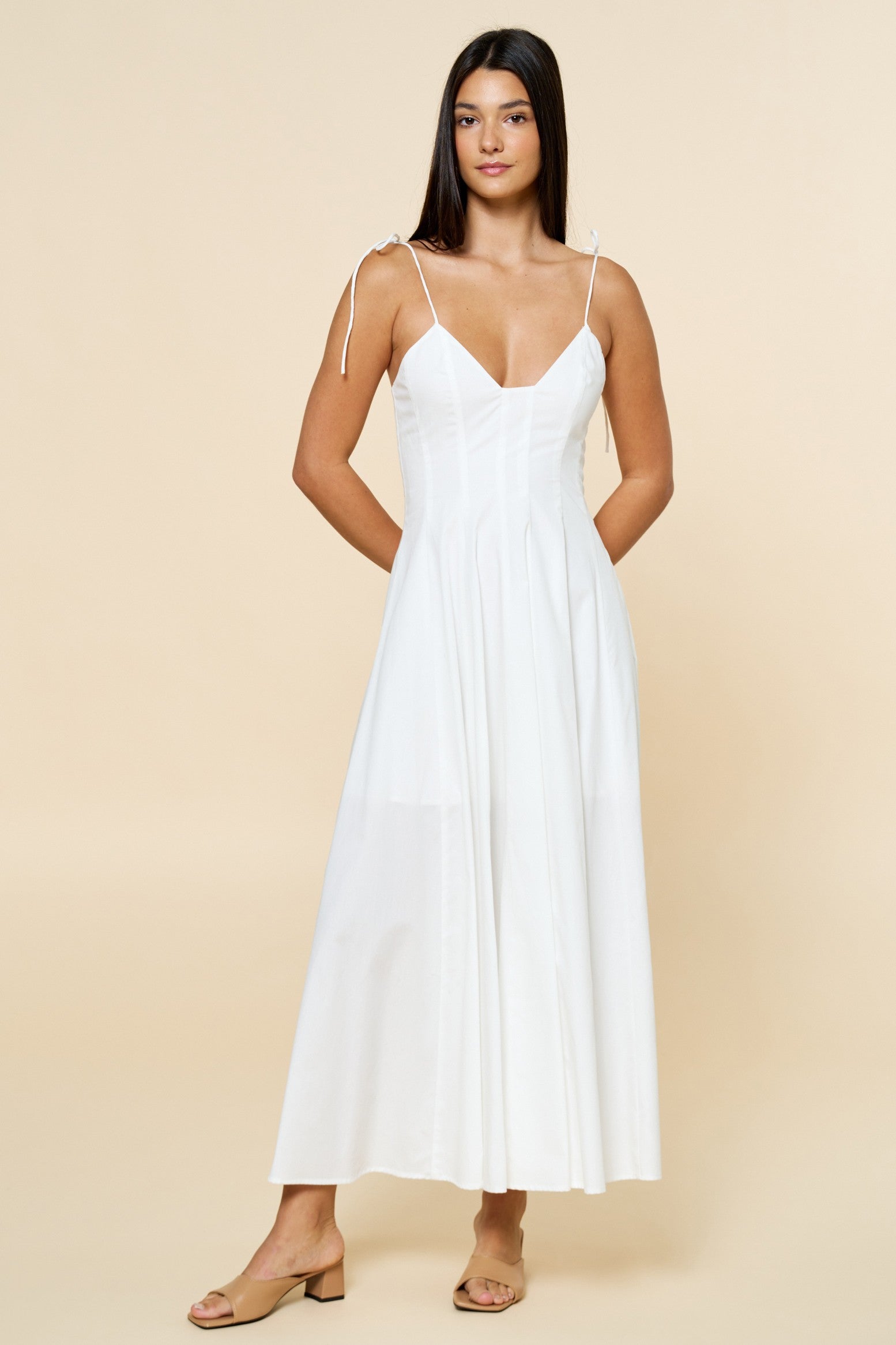 Story Fit & Flare Maxi Dress – Brightside Boutique