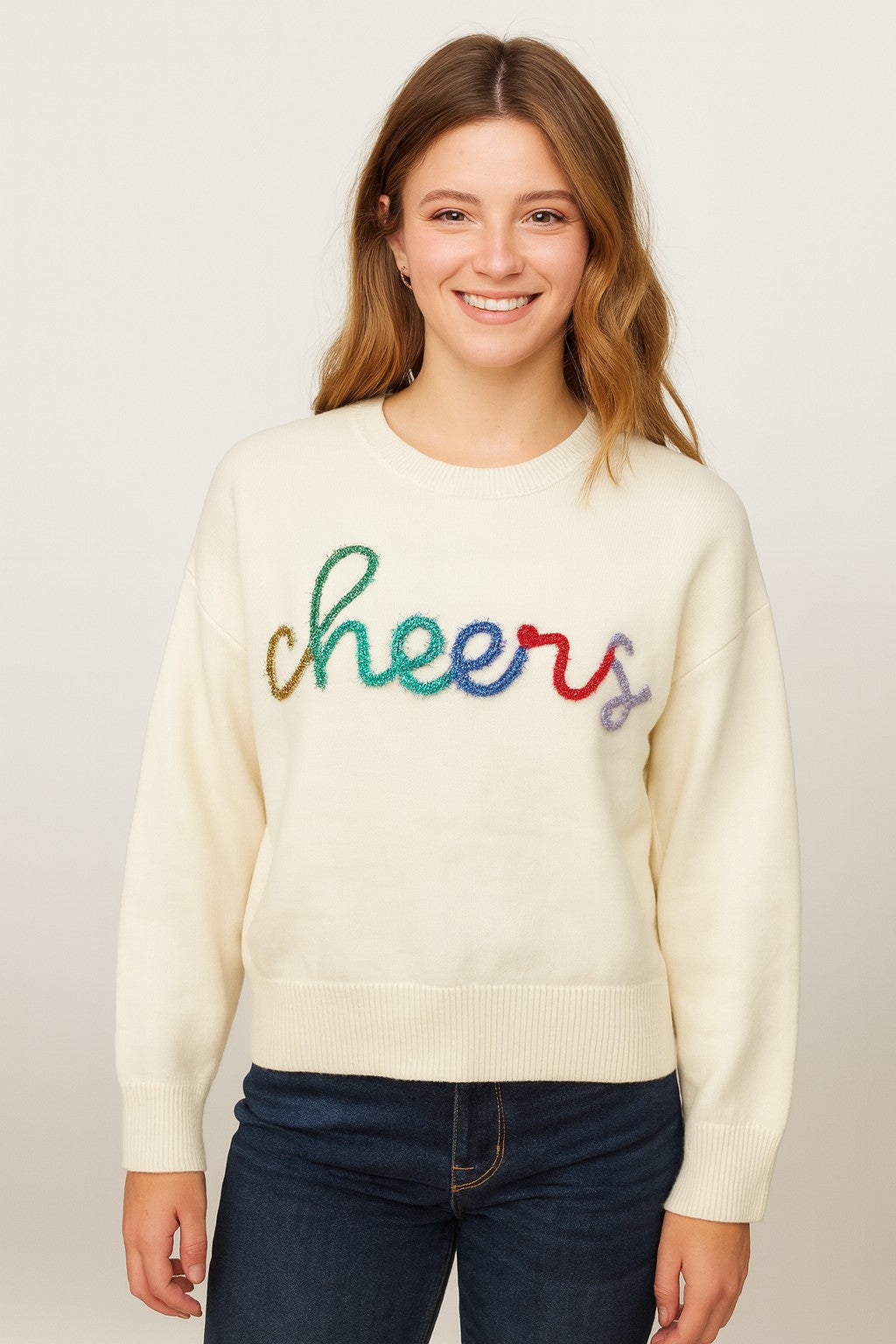 Cozy Cheers Holiday Sweater