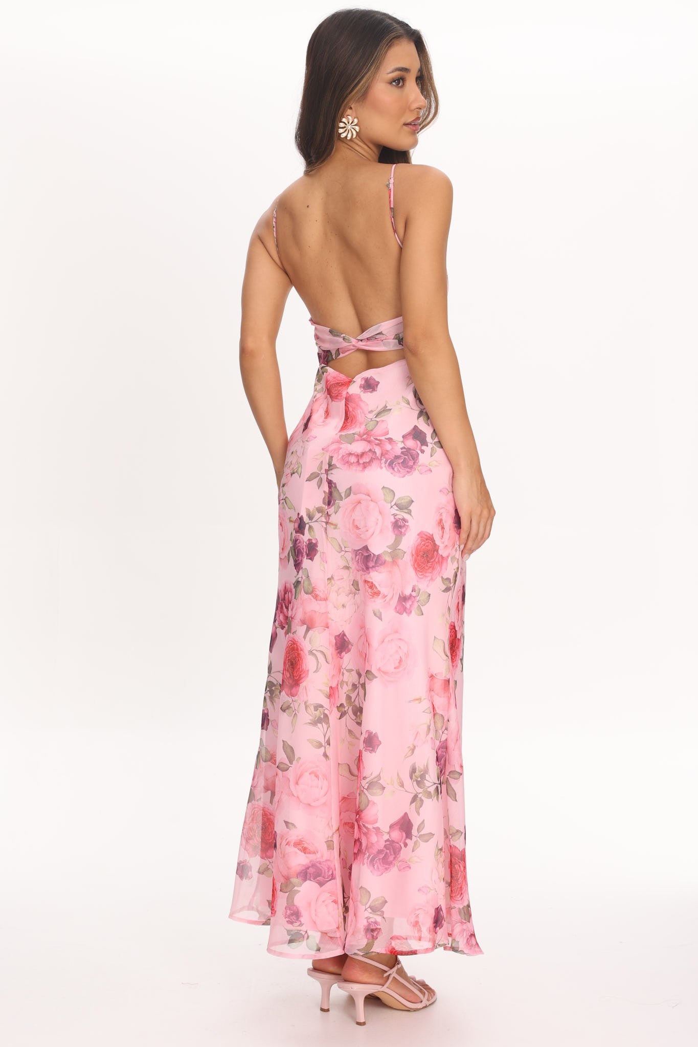 Blushing Rose Maxi Dress