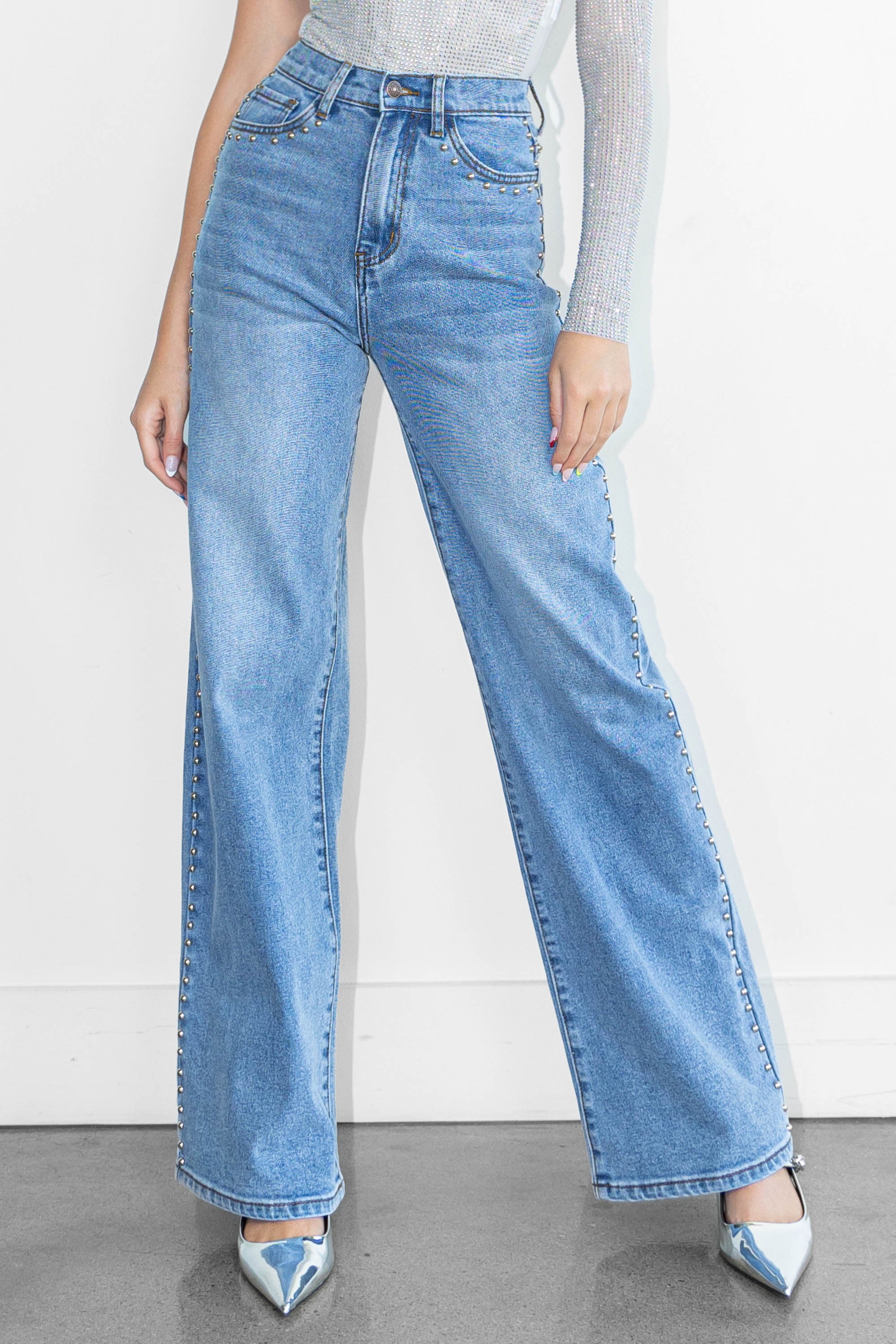 The Rockstar Wide Leg Jean