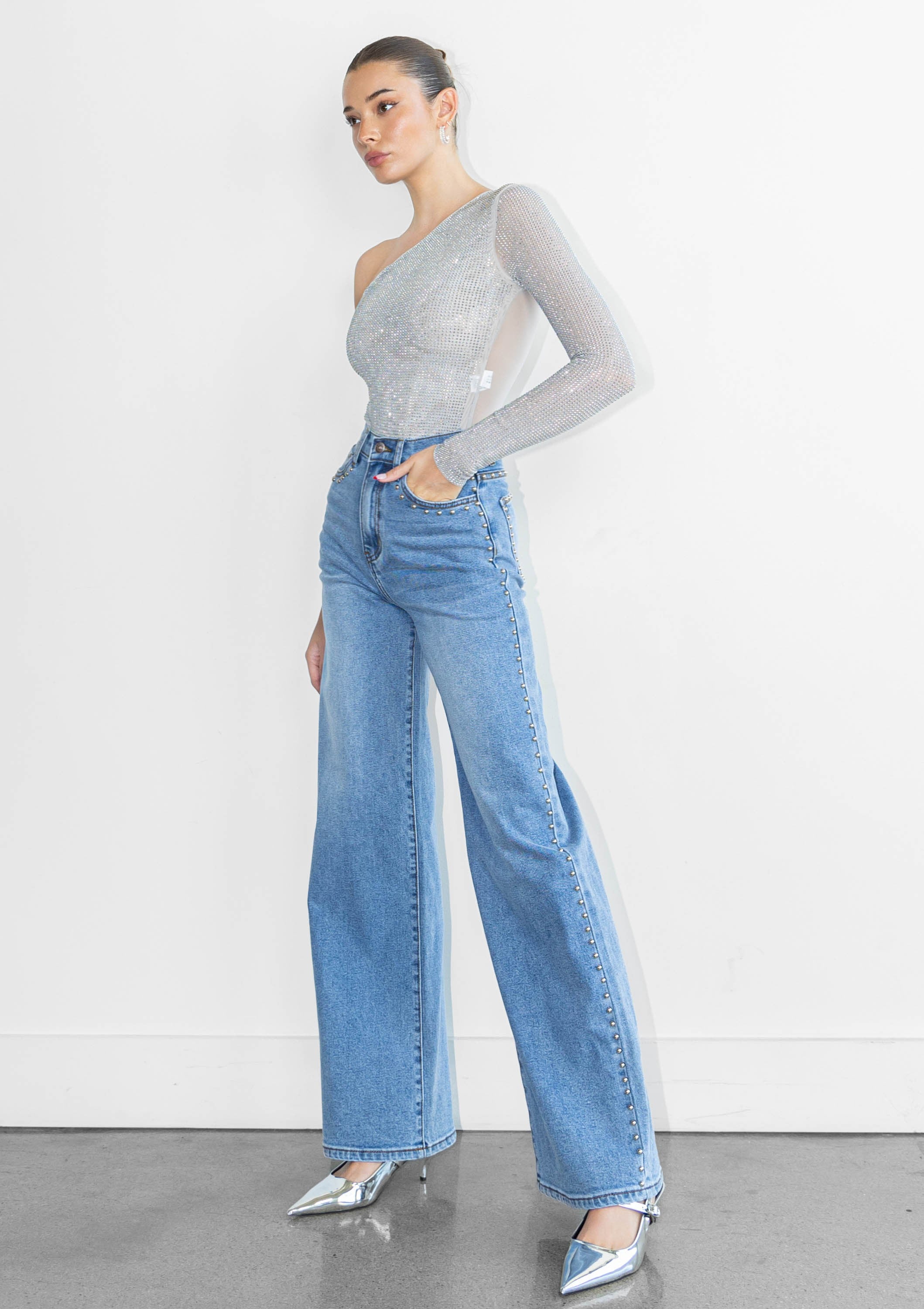 The Rockstar Wide Leg Jean