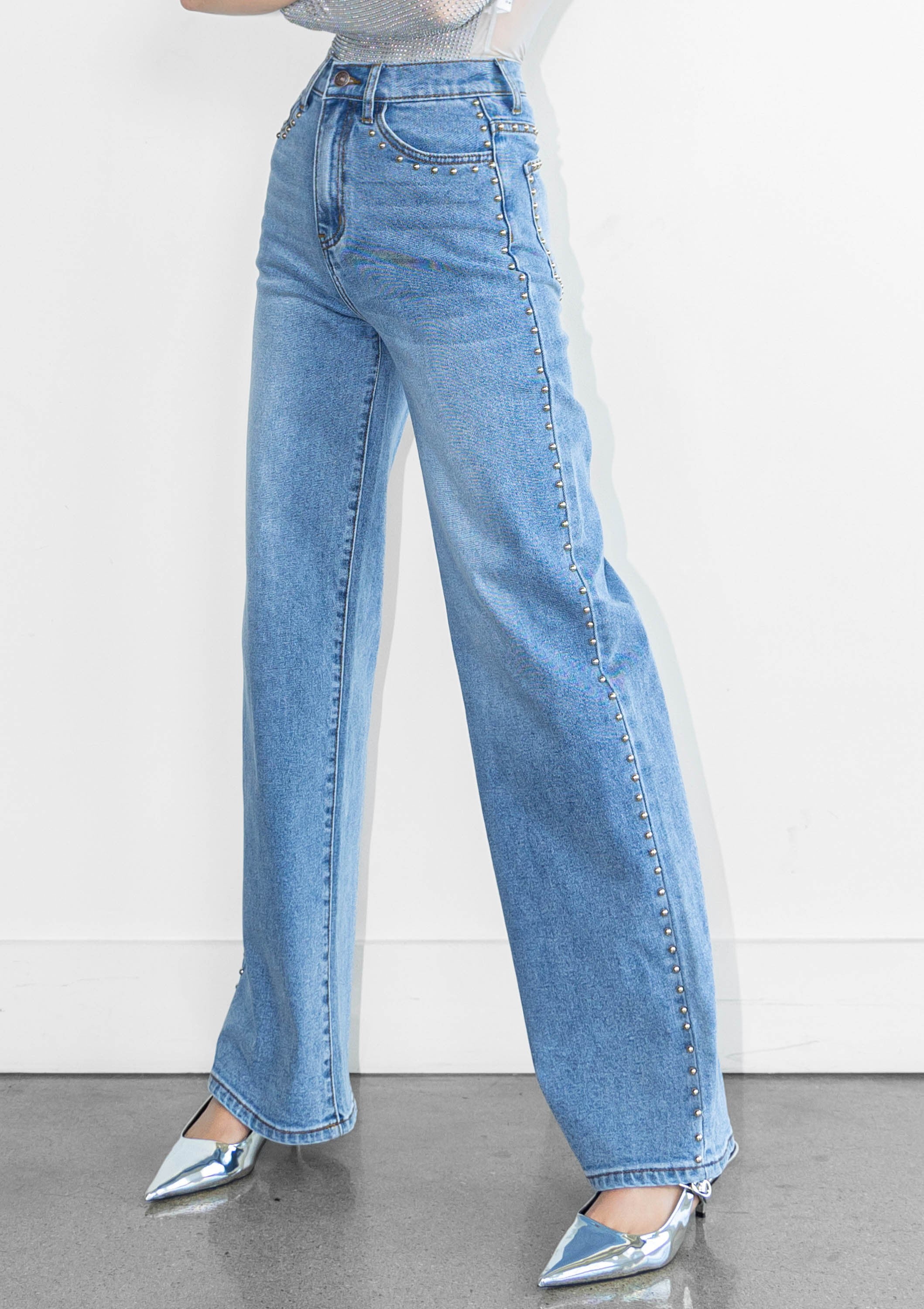 The Rockstar Wide Leg Jean