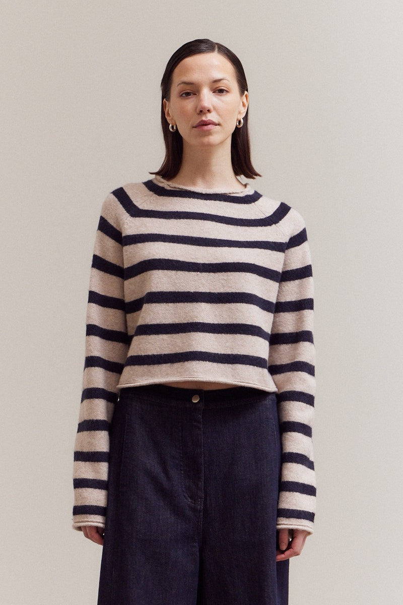 Forme Striped Knit Sweater