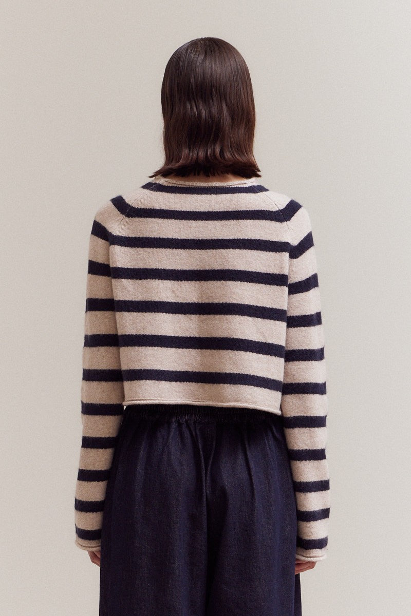 Forme Striped Knit Sweater