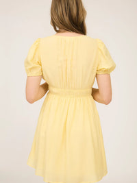 Petal Allure Mini Dress
