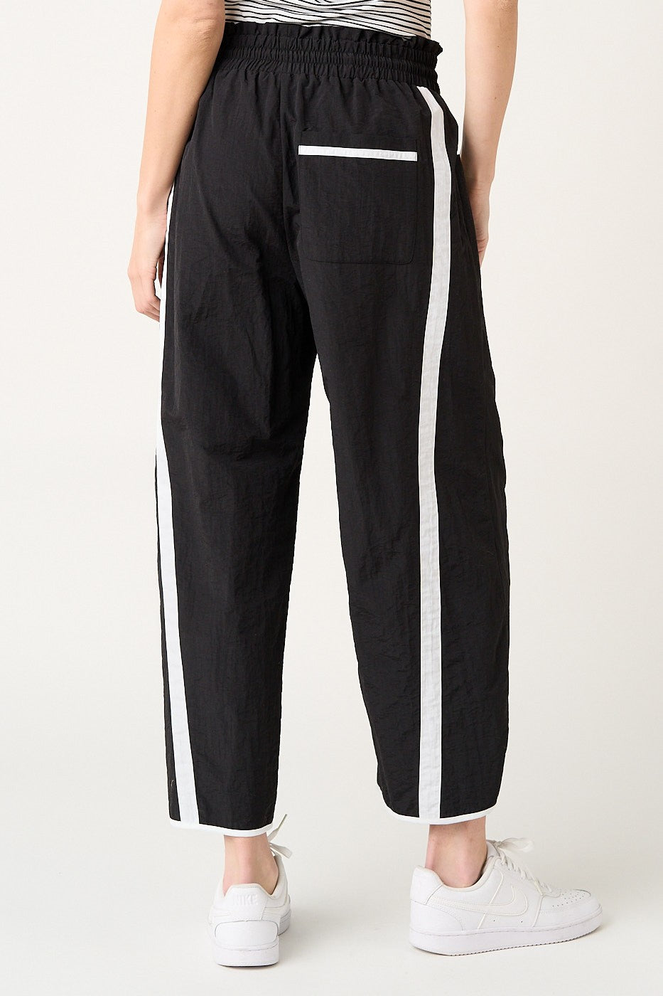 Sporty Stripe Barrel Pants