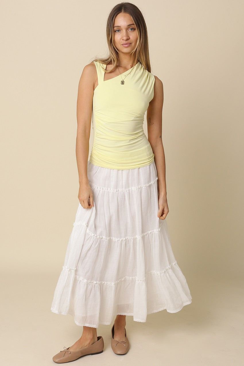 Paige Tiered Maxi Skirt