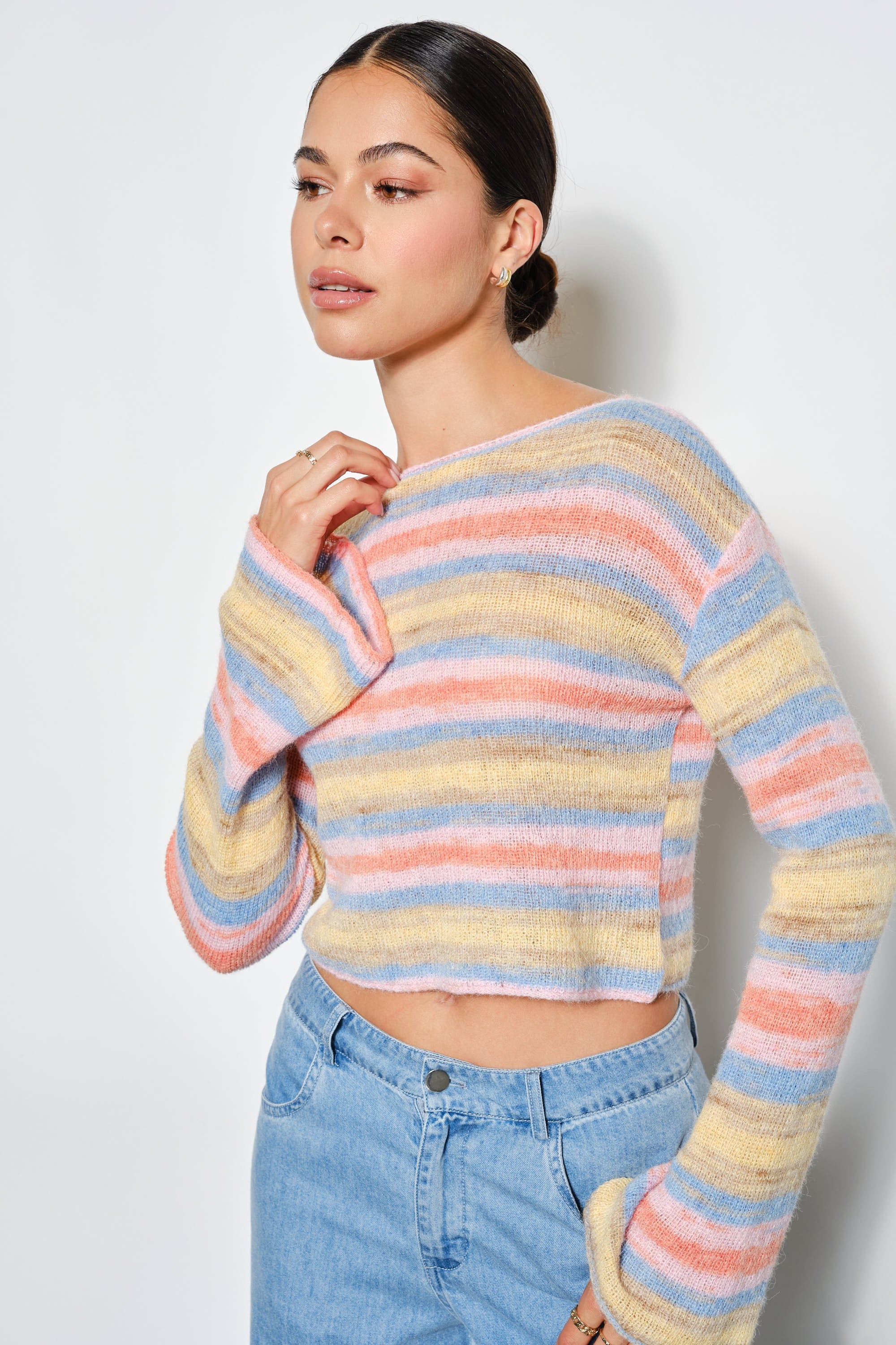 The Lennon Crop Sweater