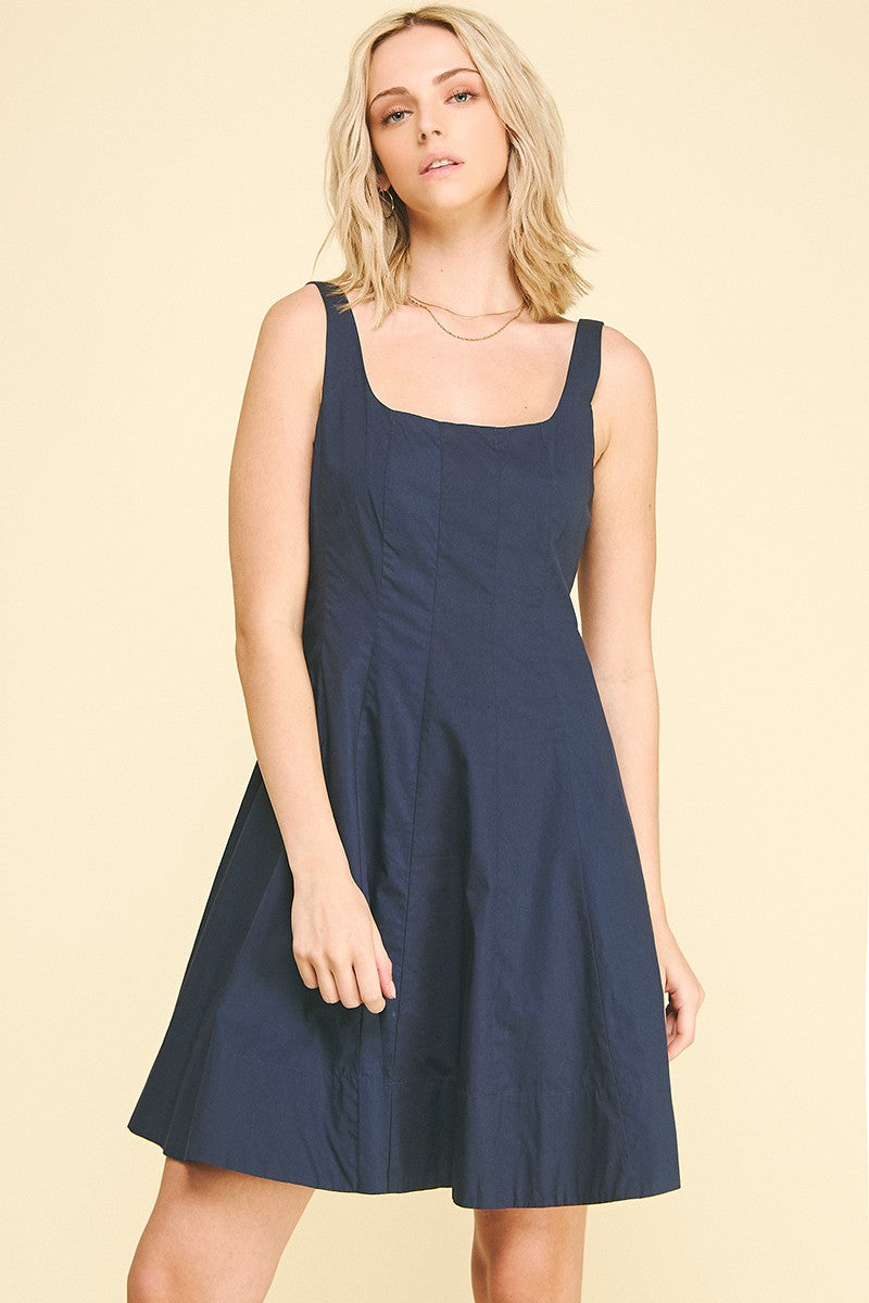 Annie Flared Mini Dress
