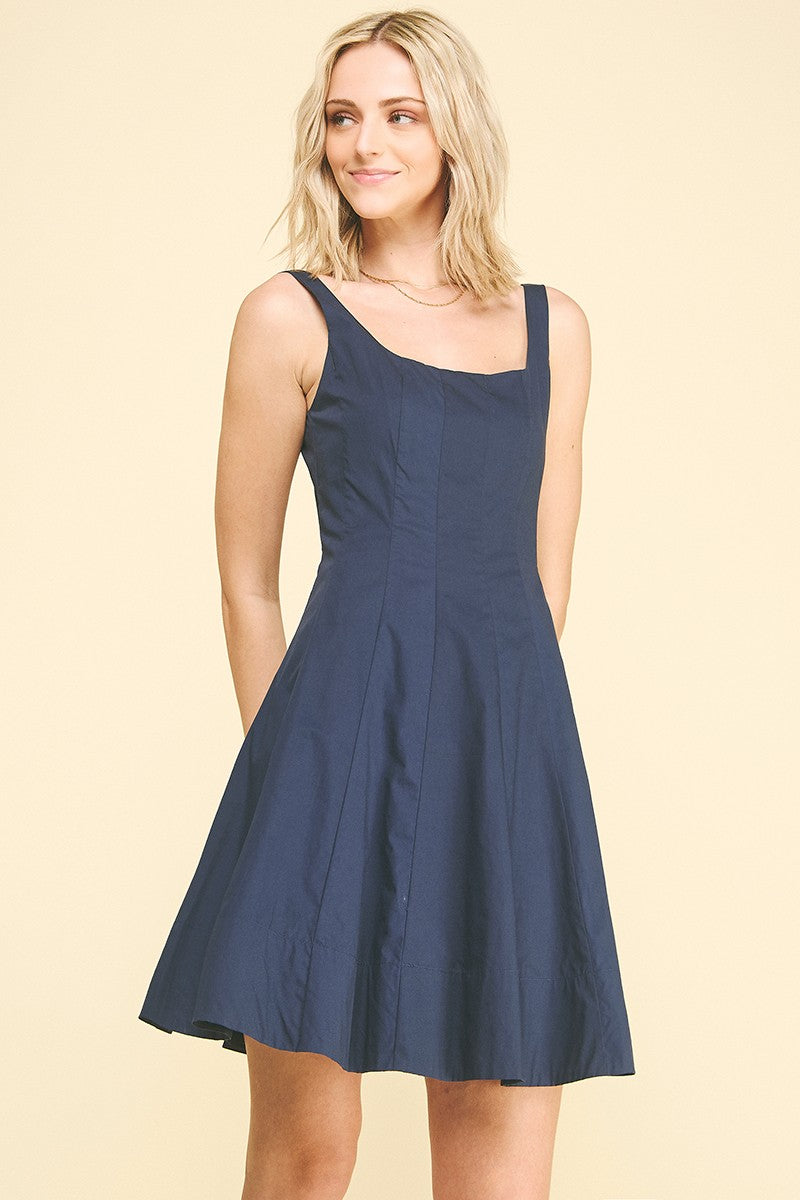 Annie Flared Mini Dress