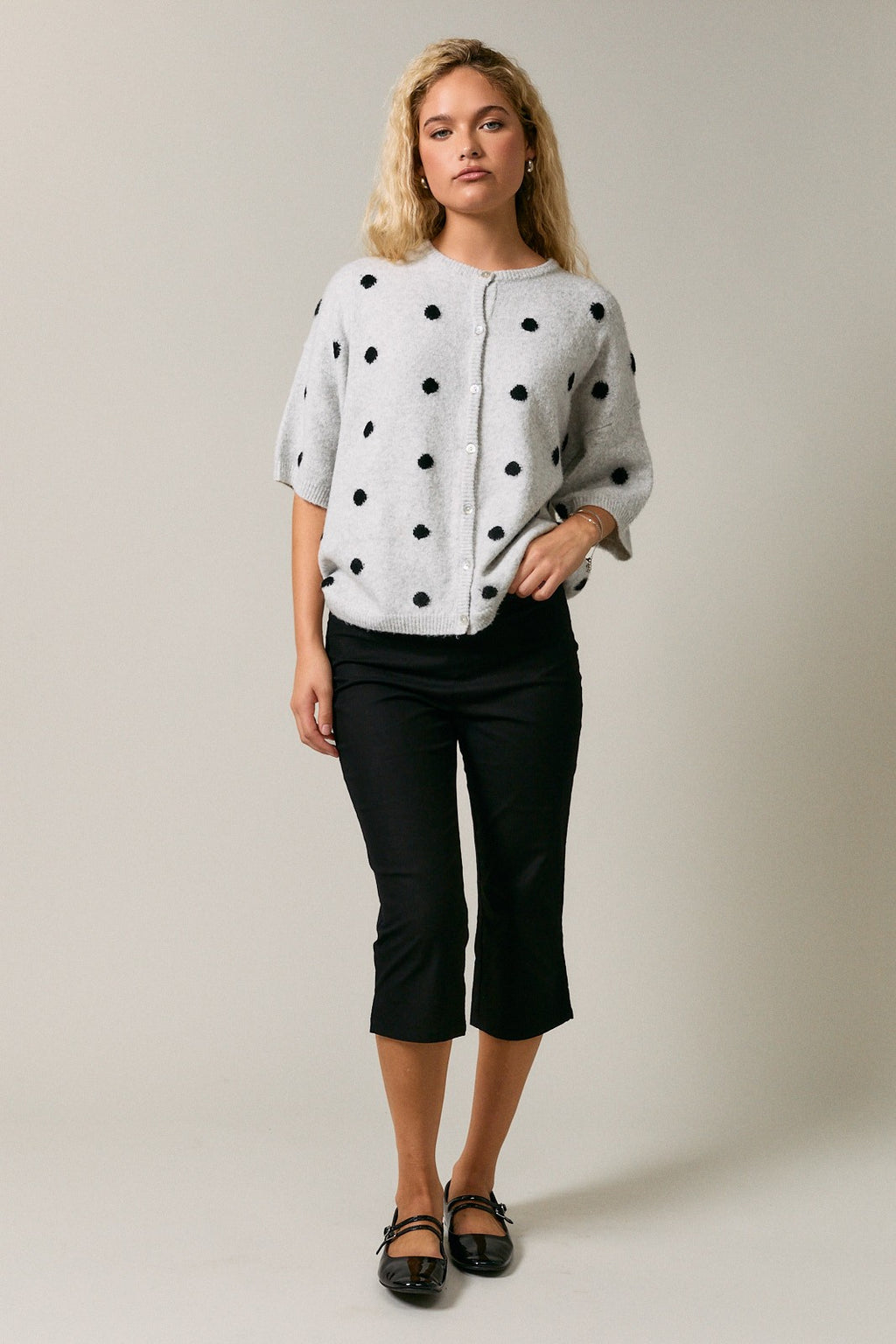 Pretty in Polka Cardigan