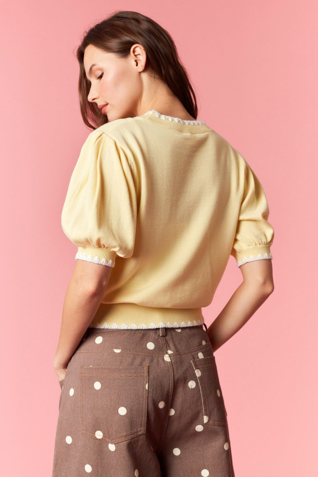 Dotty Delight Wide Leg Jean